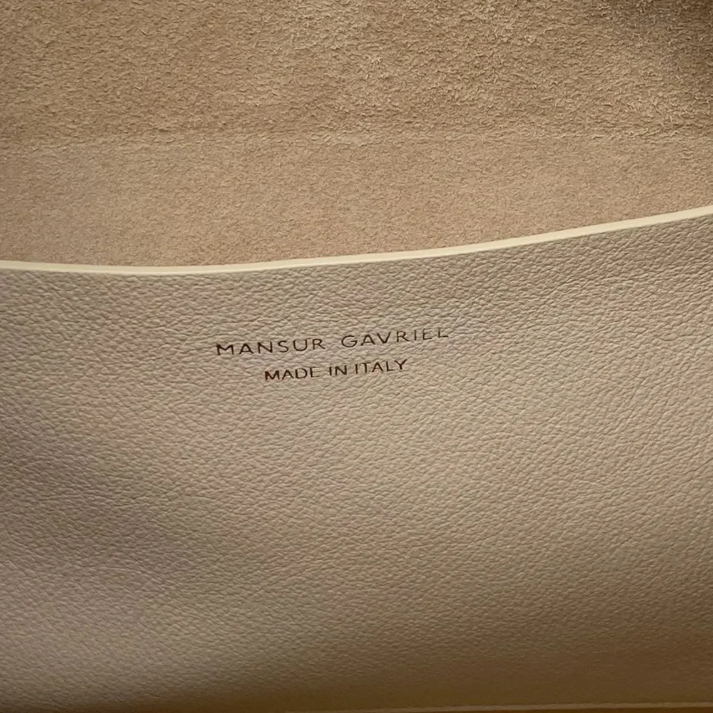 Mansur Gavriel Candy Leather Hobo Bag